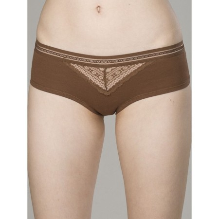 Female cowards, size 48, chocolate color