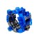 Robot "Clock", transforms into a robot and a machine, the color is blue
