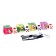 Antistress cube "Avocado", mix, in showbox