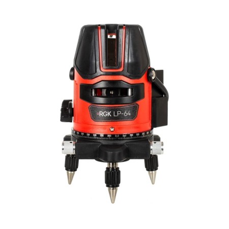 Laser Laser RGK LP-64, 20 m, 5 rays, 635 HM, 5/8 ", grade 2