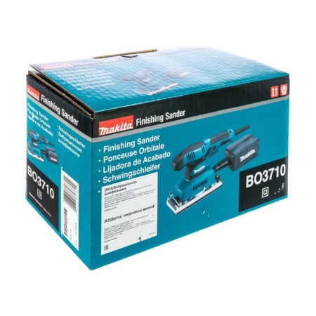 Vibration grinder Makita BO3710, 190 W, 93x228 mm, 11000 rpm-4