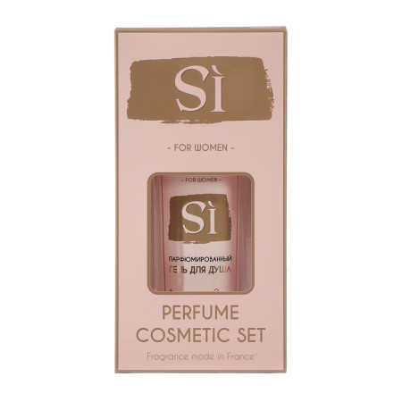 Gift set women SI, shower gel 250 ml, perfumery water 30 ml-10