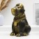 Pigger "Capybara in the cap" black with gold, 22cm