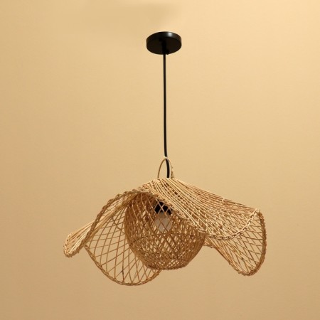 Ceiling lamp from the rattan "Chandra", 1 × 120 W, E27, 50 × 50 × 30 cm-1