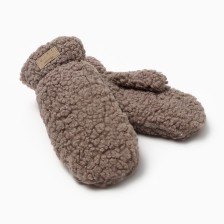 Women's mittens for lawsuit. Mehu Mist, rr. 26cm, brown-4
