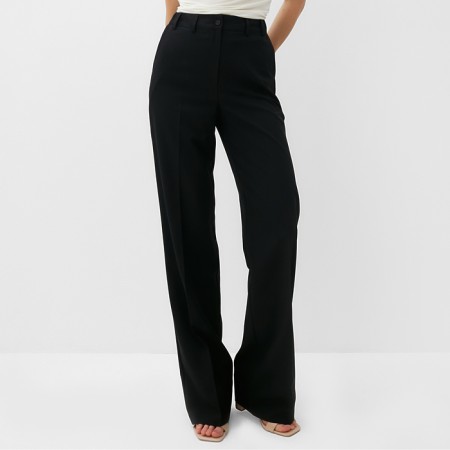 Women's pants Minaku: classic color black, rr 46
