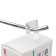 Hook-lumber self-adhesive 2.5 × 4 cm (packing 100 pcs.), The color is transparent