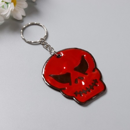 Trick plastic reflective "skull" mix 5.5x5 cm-1