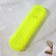 Case for toothbrushes and pasta, yellow, 21 x 5.5 cm