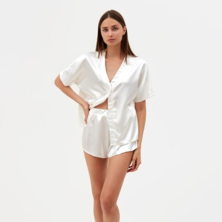 Pajamas (shirt, shorts) Women's Minaku: Light Touch Color Milk, Rr. 48-5