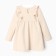 Платье для девочки с рюшей KAFTAN "Basic line", размер 32 (110-116), цвет кремовый