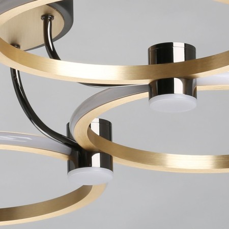 Valter chandelier, size 85x16x85 cm, 77W 10XLED IP 20-5