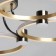 Valter chandelier, size 85x16x85 cm, 77W 10XLED IP 20