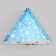 Cookie box, confectionery packaging, "believe in miracles", 18 x 18 x 4 cm, new year