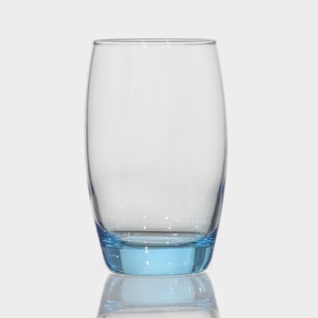 High glass high Luminarc Salto, 350 ml, blue color