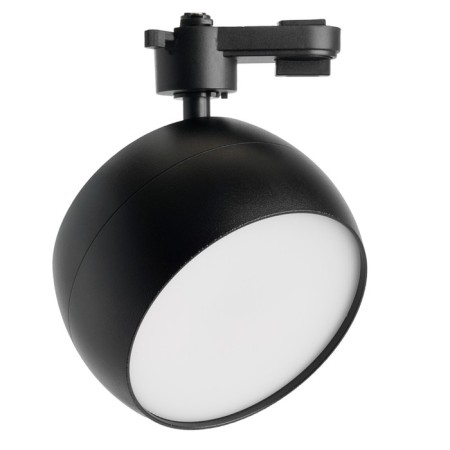 Single -phase track lamp Feron AL167, IP20, GX70, 23 W, 128x128x66 mm, Black color