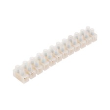 Dandhinate terminal block KV-12 (4-12 mm²), current 16 A, polyethylene white (ZVI) rexant