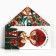 Money envelope "Happy New Year", ball, glitter, 16.5 x 8 cm, New Year