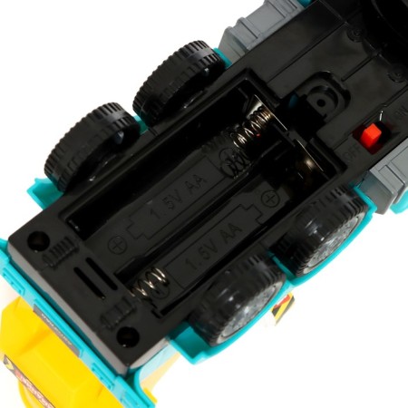 Car "Concrete", light, sound, works from batteries-3