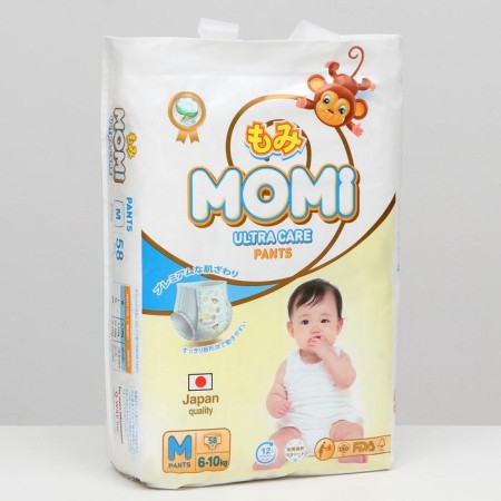 Momi Ultra Care, M (6-10 kg), 58 pcs-1