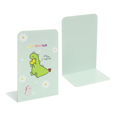 Book stands 2 pieces of dino (turquoise)