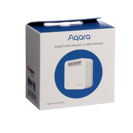 AQARA Single Switch Module T1 SSM-U01 controlled relay, single-channel, with neutral, Zigbee-1