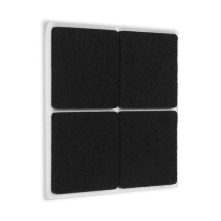 Furniture tundra, 40 x 40 mm, square, black, 8 pcs.-3