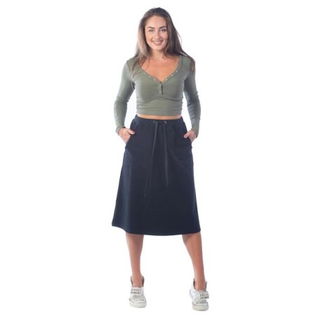 Women's skirt, size 48, black color
