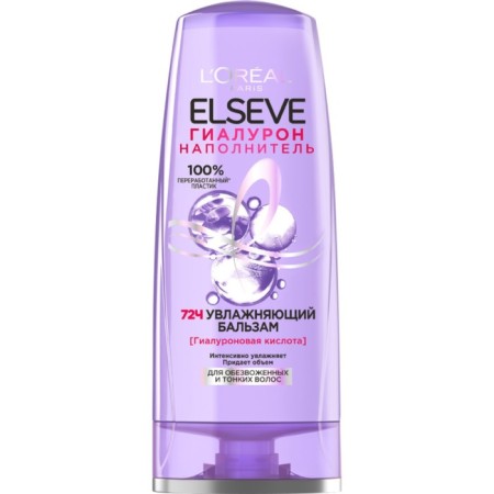 Hair balm Elseve "Gialuron", 400 ml
