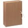 Archive box with ties, 100 mm, binding cardboard, calligrata isolate, without covering, MGK valve, up to 900 sheets
