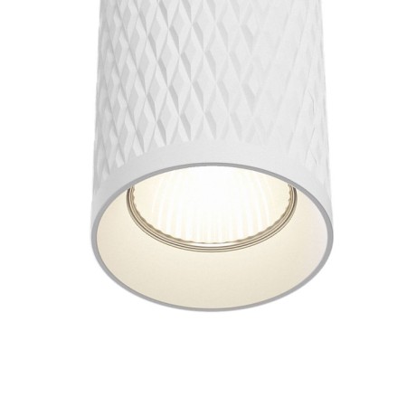 Ceiling light Technical C036CL-01W, 1xGU10, 10W, 6x6x13 cm, white color-2
