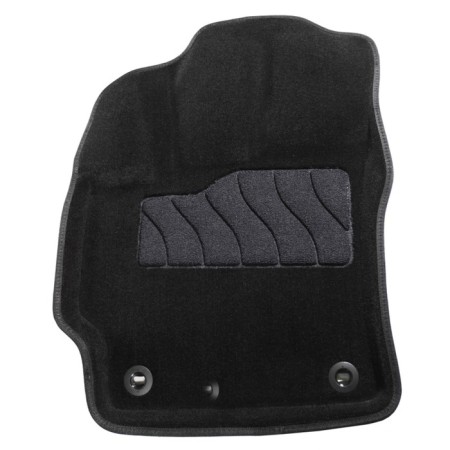 3D mats for Toyota Corolla XII, (E210), 2019-n, black, set-1