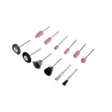 A set of nozzles for engravers and tundra drill, shank diameter 3 mm, 12 pcs.