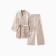 Female set (jacket, trousers) KAFTAN VELVET p. 48-50, beige