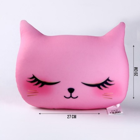Antistress Pillow "Kotik", pink-1