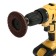 Circle of the petal end tundra, for a drill, M8, 75 mm, P60, 3 pcs.