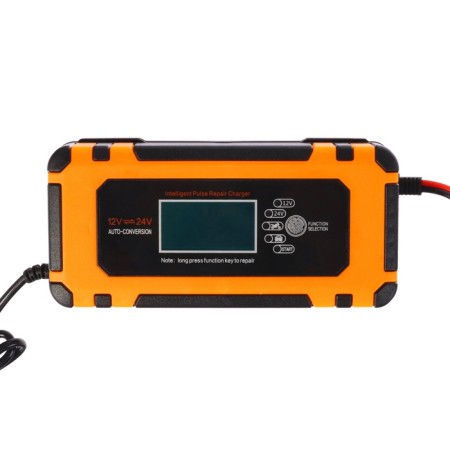 Charger of the battery 12-24 V, 6 A, automatic, 220 V, 180 watts, wires 60 cm-1