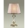 Aurelia 1x40W E14 table lamp, gold, silver patina 28x48 cm