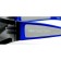 Moto glasses Shield 2, blue, smoky lenses