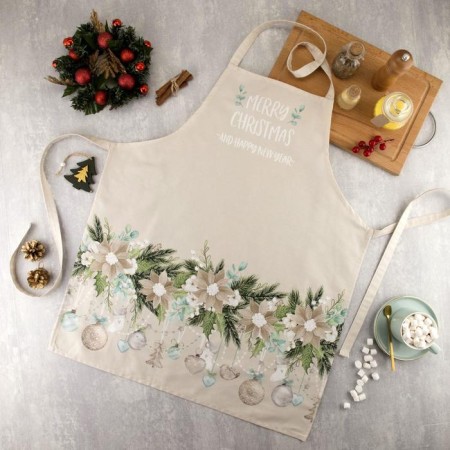 Apron "Ethel" Beautiful Shristmas 60x70cm, 100% HL, sarzha 190 gr/m2-3
