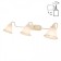 Citilux Provence Cl511534, 65x13 cm, 3x60W, E14, white color