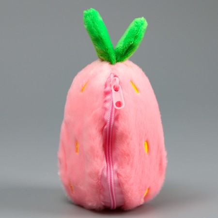 Soft toy "Bunny Klubnik" on the key fabric, 11 cm-2