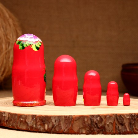 Domeshole 5-doll "Red Venus", 10-11 cm-1
