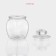 Glass jar for the spices of the Oval Dolyan, 190 ml, 10 × 6.5 cm