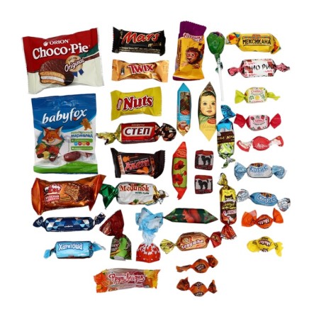 New Year. Gift set of sweets "Prostokvashino", 500 g-5