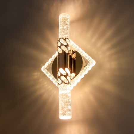 Bra "Ice" Led 3000k gold 23x18x10cm-2