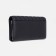 Women's wallet on magnets, black color