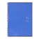 Notebook on the crest, Monotone, A4, 80 sheets in the cage, cover coated cardboard, offset block, blue