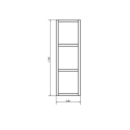 Square COMFORTY CASTER “DUSSELORF-35M”, open, smoky oak-1