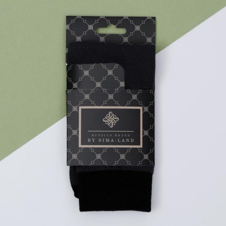 Socks Pattern Black p. 39-40 (24-26 cm)-2